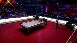 Two flukes in one rack 😅 Sanjin Pehlivanovic is on the board #HanoiOpenPool 🇻🇳 | Matchroom Pool