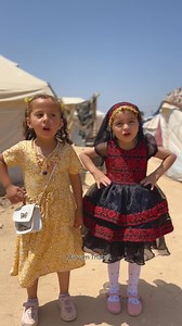 4.1K views · 82 reactions | “Maryam, jumana, and Hammoud spread Eid joy among the children in the tents — handing out gifts to bring smiles despite the hardship. Eid Mubarak ❤️” | Jaber Thabet | Facebook