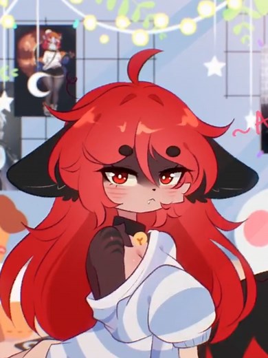 Cat-Girl Furry Animation: Adorable Wake-Up Moments