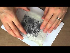 Studio SN: Stamping with Pearlescent Embossing Powders