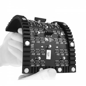 [Hot Item] 3D Magic Vr Immersive Creative Tunnel Flexible Soft LED Curved Display Module