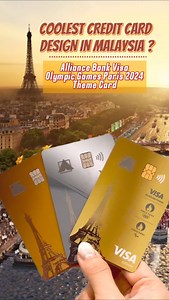 2.2K views · 18 reactions | These Alliance Bank credit cards are not just a limited edition series in conjunction with the 2024 Paris Olympic Games, they could also your prize-winning ticket to watch it LIVE! Check out our blog for more info on this Alliance Bank campaign. #RinggitPlus #Paris2024 | RinggitPlus | Facebook