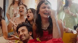 Ranbir Kapoor-Alia Bhatt wedding: Inside pictures from newlyweds wedding bash