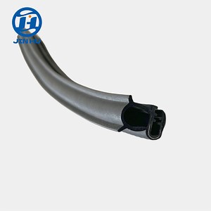 [Hot Item] Jinhu Custom OEM Rubber Extrusion Profile Extruded Molding Silicone EPDM Rubber Seals Strips
