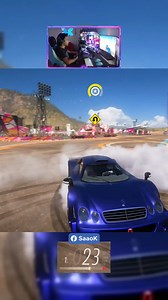 Benz CLK Gtr Donuts #racing #fun #reelsviral | SaaoK