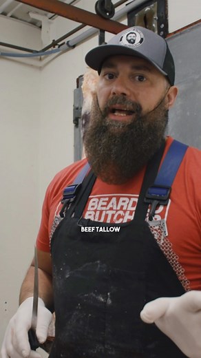 How to make Beef Tallow #beef #tallow #butcher #howto #soap #candles #birdwatching #process #suet #beardedbutcher #fyp #viral | The Bearded Butchers