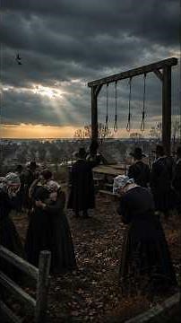 The Salem Witch Trials: When Fear Killed the Innocent 😨 #history #wadsworth #historyma