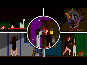Gore In Crayon – Run From Your Drunk Mother in This Horror Game Full of Brutal Kills