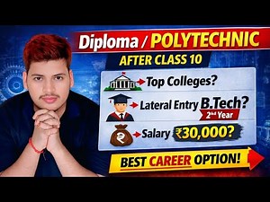 Diploma / Polytechnic After Class 10 – Best Career Option? Full Guide 🔥