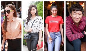 Hà Hồ, Ngọc Trinh, Trấn Thành... tưng bừng rủ nhau dự lễ giỗ tổ ngày chính thức ngành Sân khấu