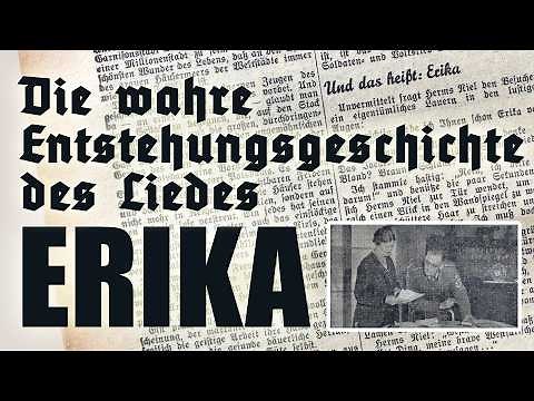 Erika Lied - 1938 - ORIGINALDOKUMENTE