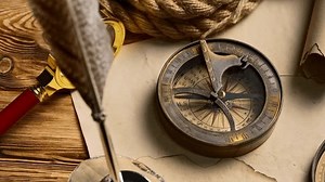 Antike nautische Kompasse auf einer alten: Stockvideos & Filmmaterial (100 % lizenzfrei) 3472141273 | Shutterstock