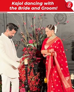 1.9M views · 10K reactions | Kajol Dancing with the Bride and Groom! Here's how Kajol groved with the newly weds #zaheeriqbal #sonakshisinha #sonakshisinhawedding #sonakshizaheerwedding #sonakshizaheerreception | Bollywood Bubble - Features | Facebook
