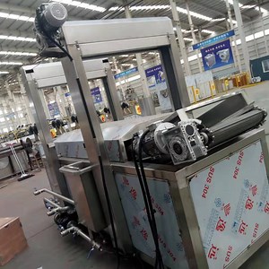 [Hot Item] Peanut Potato Chips French Fries Pastry Snacks Oil Frying Machine for Sale