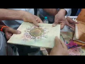 *DRUGS SMUGGLING IN INVITATION CARD CAUGHT AT AIRPORT*