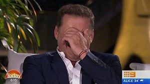 Aussie TV hosts lose it over a dress