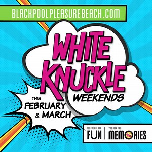 5.3K views · 67 reactions | White Knuckle Weekends at Blackpool Pleasure Beach starting February 12th | Pleasure Beach Resort | Facebook