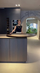 11 reactions · 44 comments | Design by @alessandro_isola #kitchen #kitchendesign #revolvingtable #thecutkitchenofficial @thecutkitchenofficial #stayandwander #porfidostone #finditliveit #architecture #arquitectura #home #travel #architect #instagood #architecturelovers #decor | Alessandro Isola | Facebook