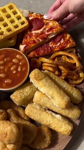 9.5K views · 120 reactions |  Tapas board but make it beige 﫶 All the kids' teatime favourites in one place - perfect for sharing and it's super quick and easy. #TapasBoard #EasyTeas #FamilyNightIn #PickyTea #SnackTable | Iceland Foods | Facebook