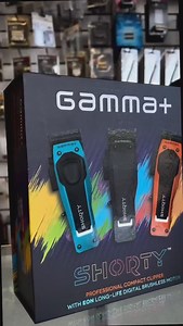 If you have smaller hands ✋or looking for more control with your clipper, The Shorty fits the bill. Its lightweight 🪶 compact size allows for more precise cutting without giving up power 🦾 | GAMMA
