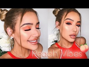 PEACHY MAKEUP TUTORIAL | Amanda Ensing