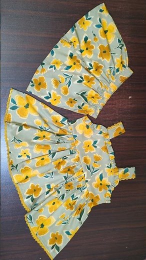 baby girl frock with strips tutorial #diy #shorts #short #youtubeshorts #youtube