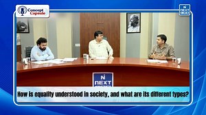 Concept Capsule - How is equality understood in society, and what are its different types? Equality in society means eliminating discrimination and ensuring equal opportunities for all. Its types include political, social, economic, educational, and legal equality, each addressing fairness in different aspects of life. #nextias #conceptcapsule #UPSCPrep #iasexam #importantideas #equality #discrimination #EqualOpportunities | NEXT IAS