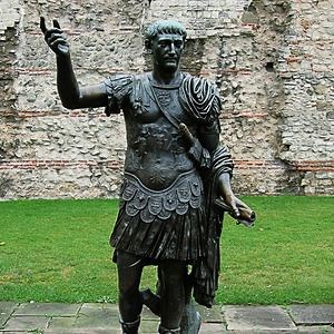 [Hot Item] Julius Augustus Caesar Statue Brass for Sale