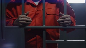 Close Up Of Prisoner In Orange Uniform Stock Footage SBV-347787479 - Storyblocks