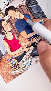 10K views | Comment “link” for a free month of drawing classes! With 75+ videos already uploaded, you can start drawing anytime you’re ready. #art #artlesson #drawing #illustration #love #valentinesday | Amanda Oleander Art | Facebook