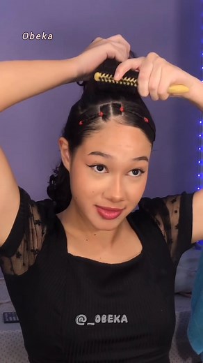 peinado para cabello rizado #hairtutorial #fy #tutorials #hairstylist #hairideas #cabello #hairtransformacion #peinadofacilyrapido #reelsfb #peinadosbonitos #tendencia #ideas #peinadosconligas #hairvideos #haircut #peinadoshermosos #peinadoscabellocorto #hairstylevideo #hairtransformation #trenzas | Chicas fashions peinados