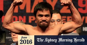 Nike sack Manny Pacquiao over anti-LGBT comments in Philippines TV interview