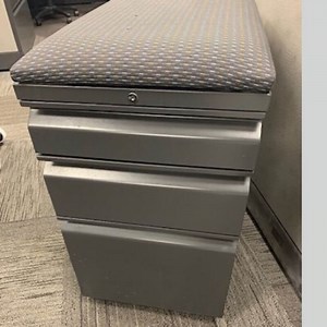 Rolling File Cabinet with Seat greencleandesigns.com Kansas City