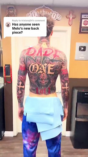 Lamelo vs Gelo Full Back Tattoos: A Tattoo Comparison