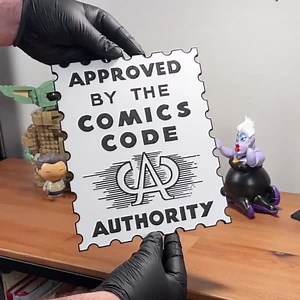 Comics Code Authority Stamp Wall Art | Comic Book Decoration Classic Comic Stamp Sticker Wall Decor - Etsy
