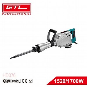 [Hot Item] Electric Jack Hammer Concrete Pavement Breaker 1700W 1900bpm Demolition Hammer (HD076)