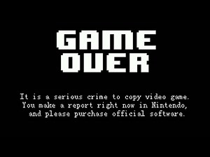 Anti piracy screen Undertale Flowey Ver.
