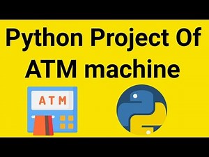 ATM machine project in Python | python projects