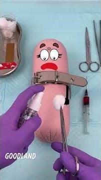 Goodland | Sausage surgery, gummy bear birth 😂 #cartoon #doodles #animation #funny