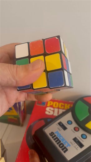 Have you ever solved the Rubiks cube and if so, how quickly? #80s #nostalgia #rubikscube | Gamesyouloved