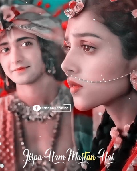-Radha Krishna-😍❤️ | Krishna Creation