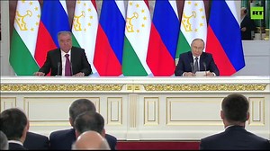 JUST IN: 🇷🇺🇹🇯 President Putin says 96% of transactions in 2024 between Russia and Tajikistan were conducted in rubles. | Report Focus International