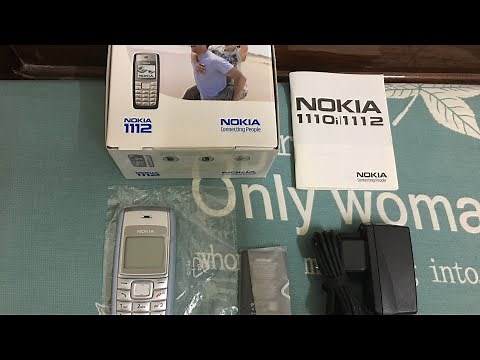 Unboxing Nokia 1112 Brandnew Fullbox