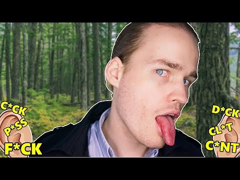 ASMR Licking Your Dirty Ears (Ear To Ear Mouth Sounds & Layered Whispers)