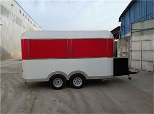 [Hot Item] Retro Food Stall Cooking Bar Restaurant Mobile Food Booth Kiosk