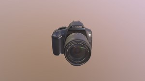 camera Canon eos 2000d - 3D model by Dunechka