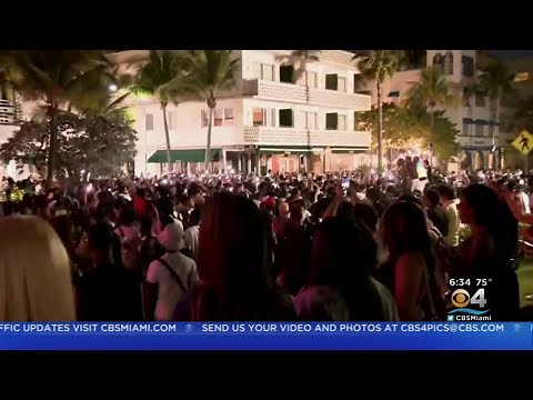 Unruly Miami Beach Spring Break Crowds Have Residents Fed Up