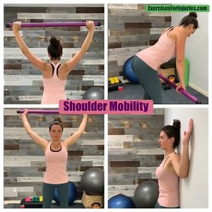 Strengthen, stretch, and restore! 🌟 These post-shoulder replacement exercises are your first steps to regaining flexibility and strength. Take it slow and let your body guide you." 💪 https://goto.healingthroughmovement.com/62f7d9 #ShoulderRecovery #HealingJourney #ExercisesForInjuries | Healing Through Movement