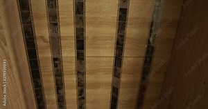 35mm film negatives hanging for drying before scan - film laboratory process