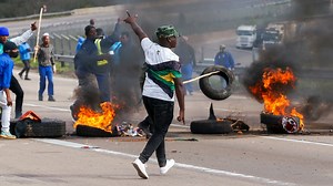 Sporadic violence and looting erupts in South Africa after former president Jacob Zuma is jailed